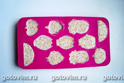 Бурфи - домашние конфеты из сухого молока и кунжута, Шаг 06