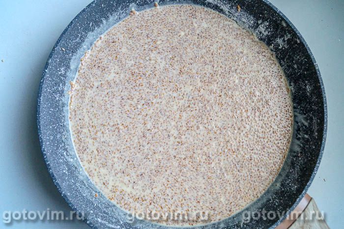 Бурфи - домашние конфеты из сухого молока и кунжута, Шаг 05
