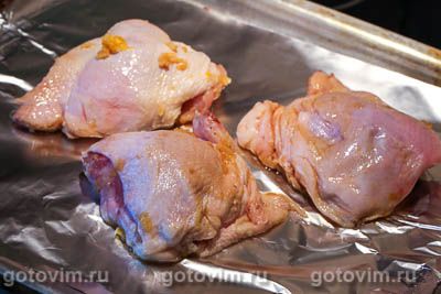 Куриные бедра, запеченные с апельсиновым маринадом, Шаг 08