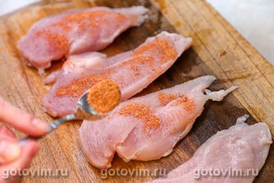Куриные грудки Буффало (Buffalo chicken breasts), Шаг 04