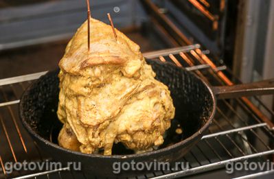 Куриный кебаб в духовке, Шаг 06