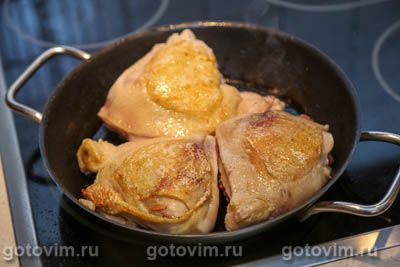 Куриные Бедра На Сковороде Рецепт С Фото