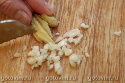 Куриные бедра в мандариновом маринаде, запеченные в духовке, Шаг 03