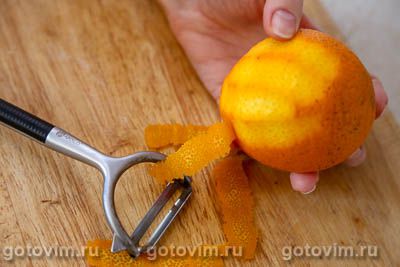 Куриные бедра с апельсином, медом и розмарином в духовке, Шаг 02