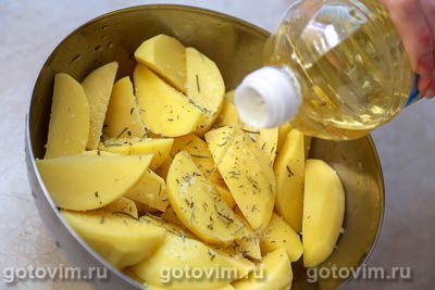 Куриные бедра с апельсином, медом и розмарином в духовке, Шаг 07
