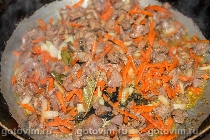 Куриная печень в молоке, Шаг 02