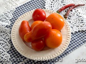 Квашеные помидоры с горчицей