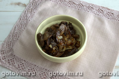 Ленивые картофельные вареники с грибами, Шаг 06
