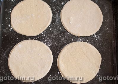 Лепешки с сыром и сметаной в хлебопечке, Шаг 04