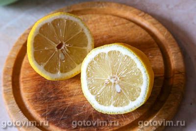 Лимонад из базилика с лимоном, Шаг 05