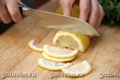 Домашний лимонад из лимонов, дыни и мяты, Шаг 04
