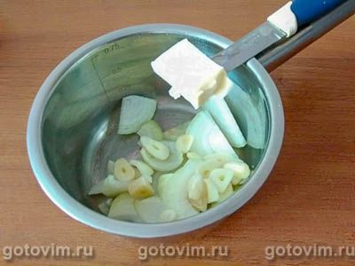 Быстрый луковый суп с сыром в духовке, Шаг 02