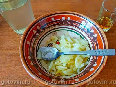 Быстрый луковый суп с сыром в духовке, Шаг 04