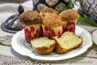 Маффины с корицей «Французский тост». Фото-рецепт