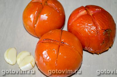 Макароны с овощным соусом рататуй, Шаг 04