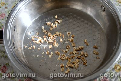 Макароны с тыквенным соусом и грецкими орехами, Шаг 05
