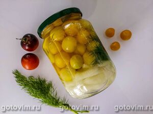 Маринованные помидоры с луком и растительным маслом на зиму