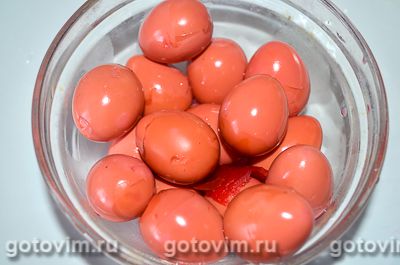 Маринованные перепелиные яйца со свеклой, Шаг 06