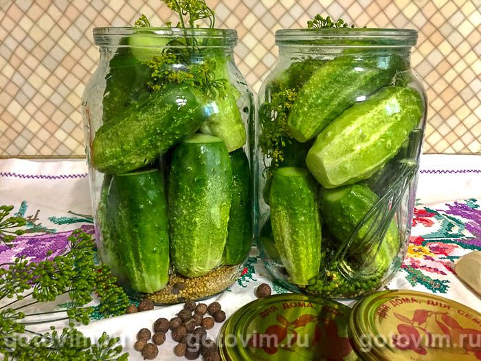 Маринованные огурцы с лимонной кислотой, Шаг 03