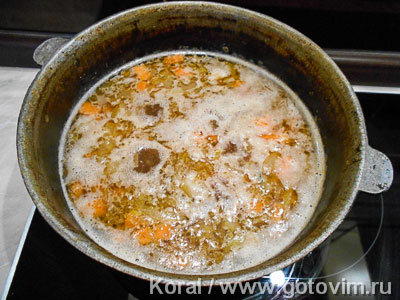 Машкичири (каша из маша и риса с мясом по-узбекски), Шаг 04