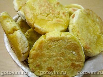 Мчади (постные грузинские кукурузные лепешки). Фото-рецепт