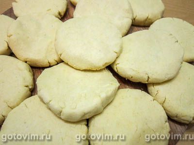 Мчади (постные грузинские кукурузные лепешки), Шаг 04