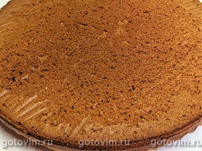 Медовый торт с черной смородиной и сливочным кремом, Шаг 05