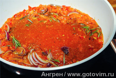 Мидии в соусе из болгарского перца и томатов, Шаг 03
