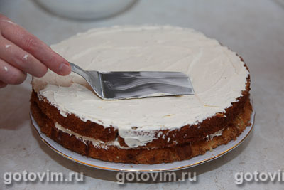 Миндальный торт с масляным кремом, Шаг 08