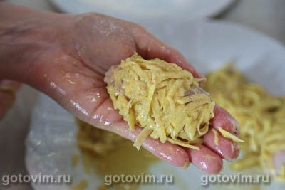Жареные молоки лососевых в картофельной панировке , Шаг 07