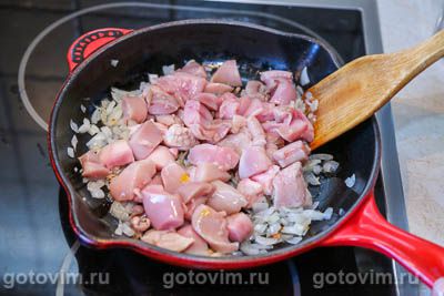 Запеканка из рыбных молок с луком и яйцом, Шаг 04