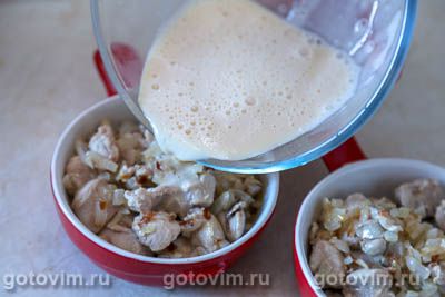 Запеканка из рыбных молок с луком и яйцом, Шаг 08