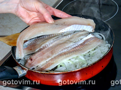 Рыба с имбирем и морковью, Шаг 03