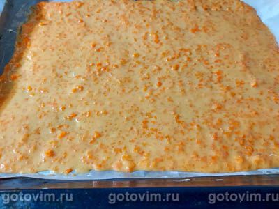 Морковно-медовый торт с кремом из сливочного сыра и сгущенки , Шаг 05