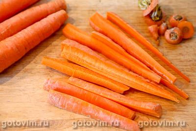 Морковь, запеченная с пармезаном и чесночным маслом, Шаг 01