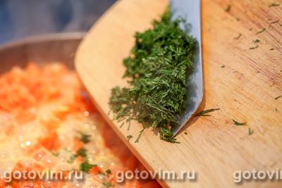 Морковь, тушеная со сметаной, Шаг 05