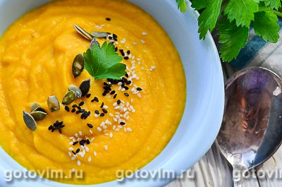 Суп-пюре из моркови «Креси»