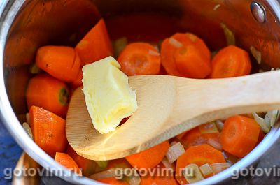 Суп-пюре из моркови «Креси», Шаг 03