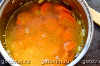 Суп-пюре из моркови «Креси», Шаг 05