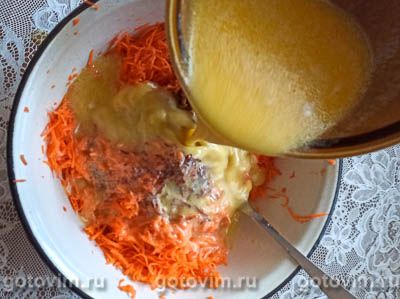 Морковный торт на рисовой муке в мультиварке, Шаг 06
