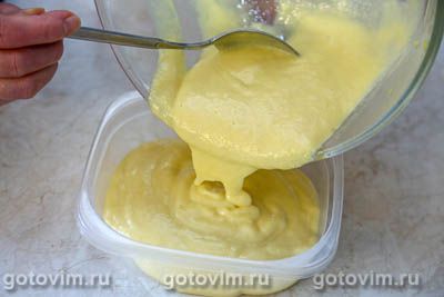 Мороженое из манго со сгущенным молоком и лаймом, Шаг 06