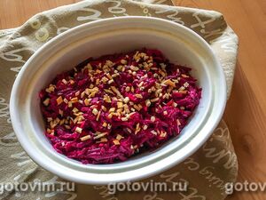 Овощной салат с греческим йогуртом - рецепт пошаговый с фото