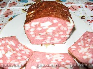 Мясной хлеб из говядины со свининой и шпиком
