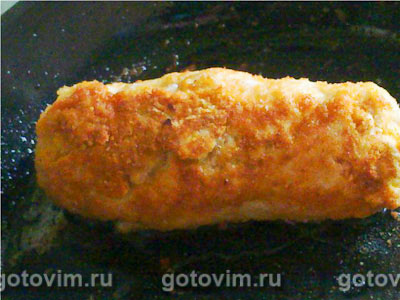 Нескучная грудка (куриная грудка с сыром в сухарях) , Шаг 04