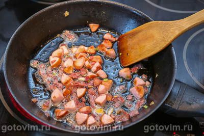 Греческий омлет с помидорами, маслинами и брынзой, Шаг 01