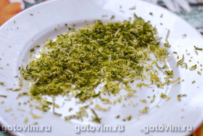 Пирог из печенья со сгущенкой и лаймом, Шаг 04