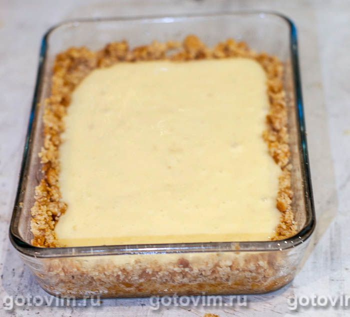 Пирог из печенья со сгущенкой и лаймом, Шаг 07
