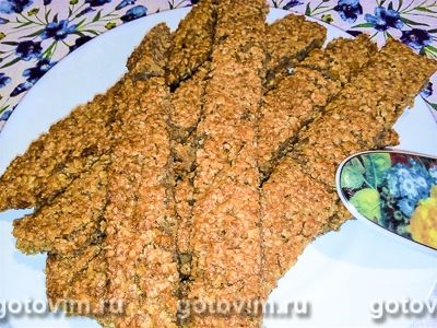 Печенье из хурмы и овсяных хлопьев. Фото-рецепт