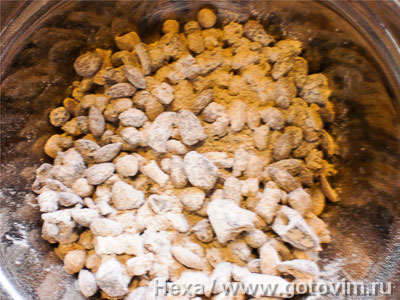 Панфорте (Panforte di Siena) – медовая коврижка с орехами и сухофруктами, Шаг 03