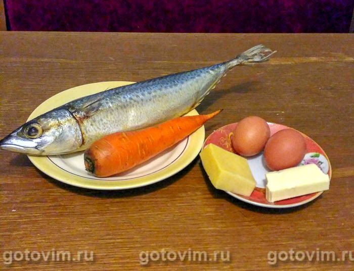 Паштет из скумбрии, Шаг 01